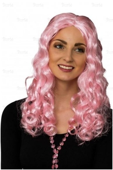 Rožinis perukas