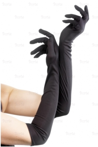 Атласные перчатки, 60см