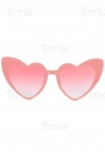 Širdelių akiniai, rožiniai