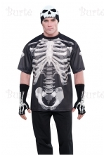 Skeleto marškinėliai