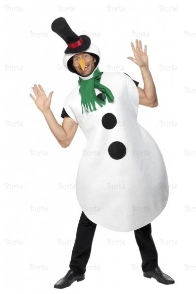 Sniego Senio Besmegenio kostiumas