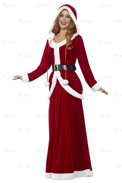 Deluxe Ms Claus Costume 3