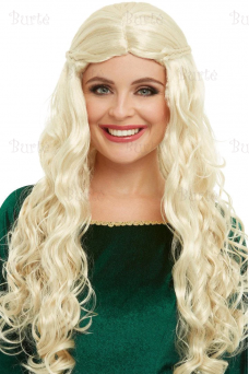 Viduramžių princesės perukas