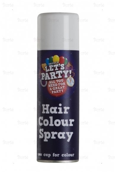 Hair Colour Spray, White