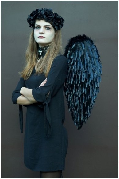 Angel wings, Black 2