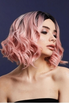 Šviesiai rožinės spalvos perukas Kourtney