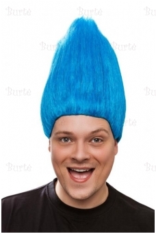 Trolio perukas, mėlynas