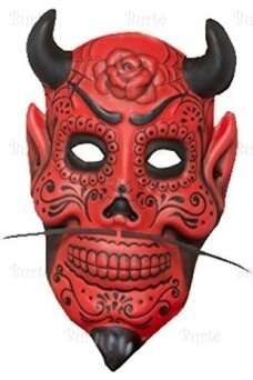 Day of the Dead Devil Mask