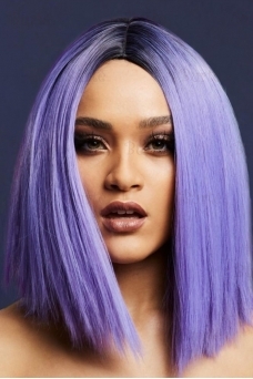 Violetinės spalvos perukas Kylie