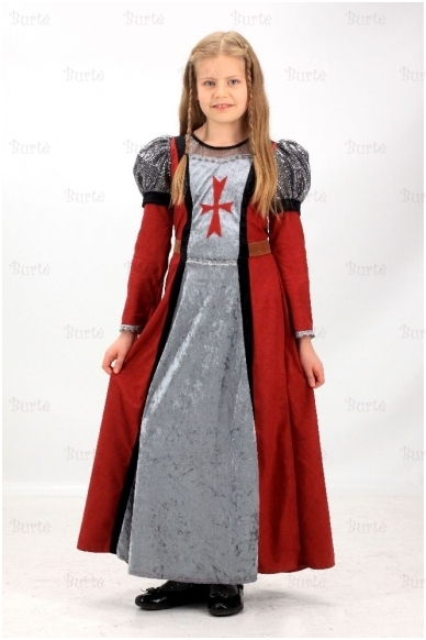 Viduramžių princesės suknelė 1