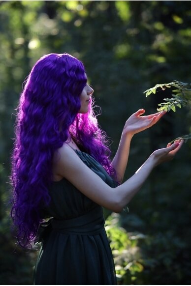 Violetinis perukas 1