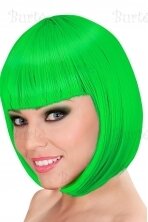 Green wig