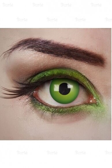 Зелёные контактные линзы 3
