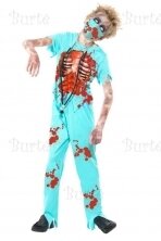 Zombio gydytojo kostiumas
