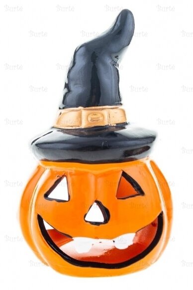 Candle holder pumpkin